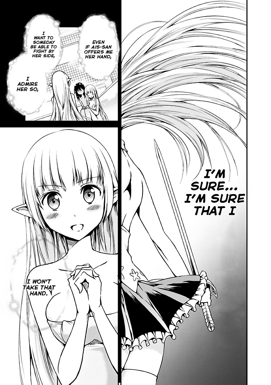 Dungeon ni Deai o Motomeru no wa Machigatte iru darou ka Gaiden – Sword Oratoria Chapter 7 - Page 50