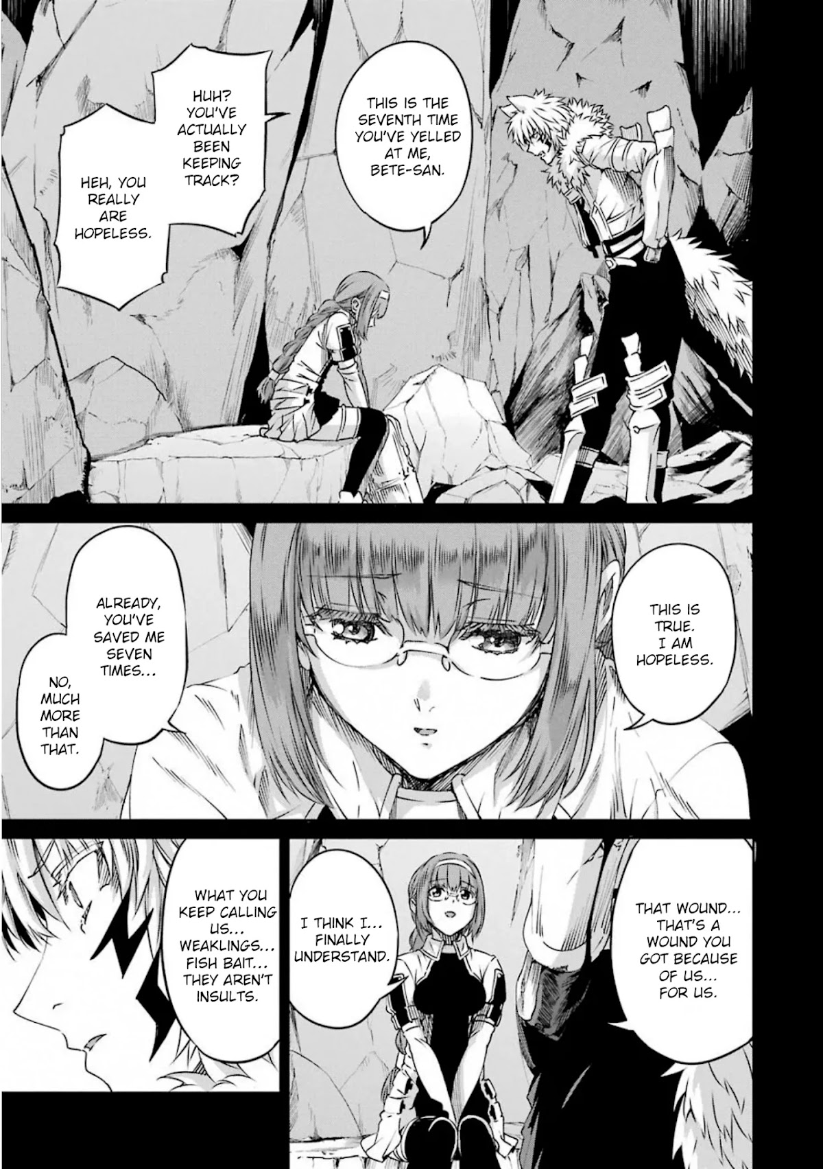 Dungeon ni Deai o Motomeru no wa Machigatte iru darou ka Gaiden – Sword Oratoria Chapter 71 - Page 36
