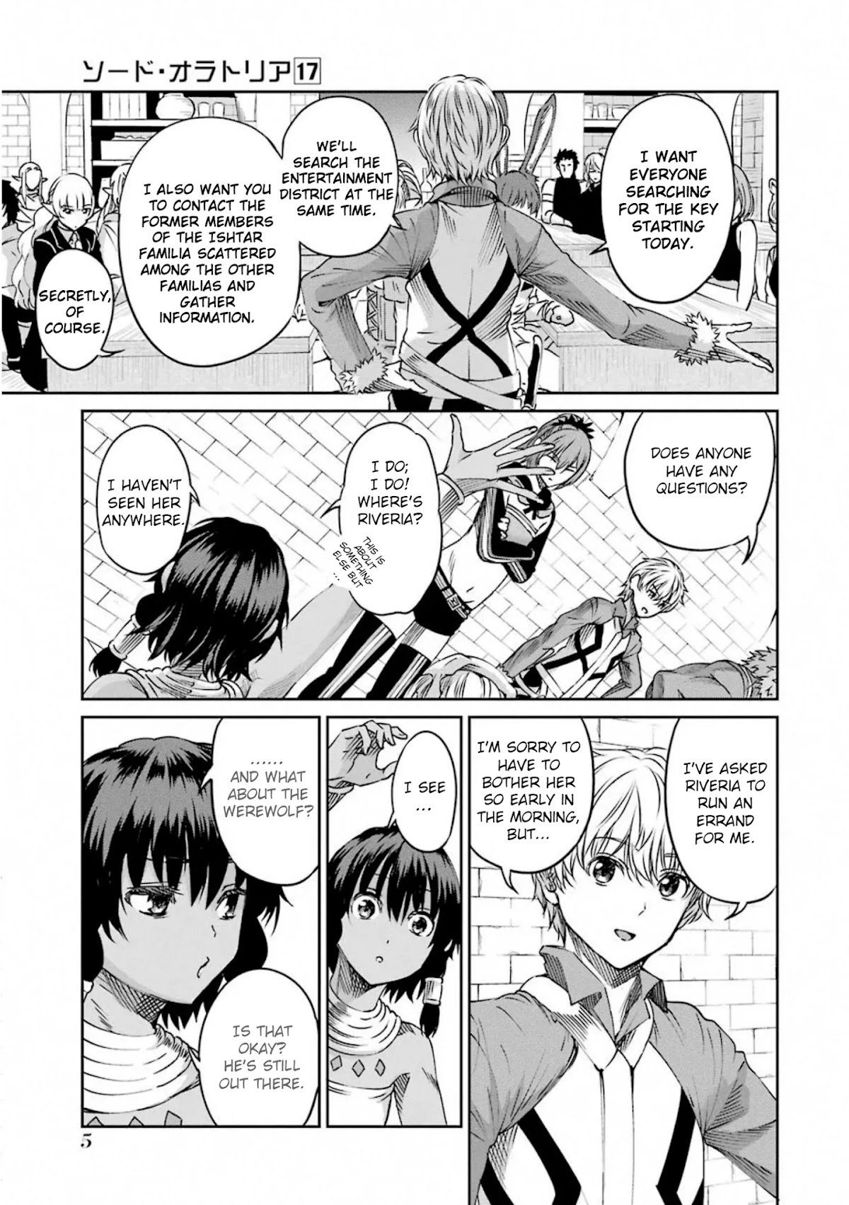 Dungeon ni Deai o Motomeru no wa Machigatte iru darou ka Gaiden – Sword Oratoria Chapter 71 - Page 6