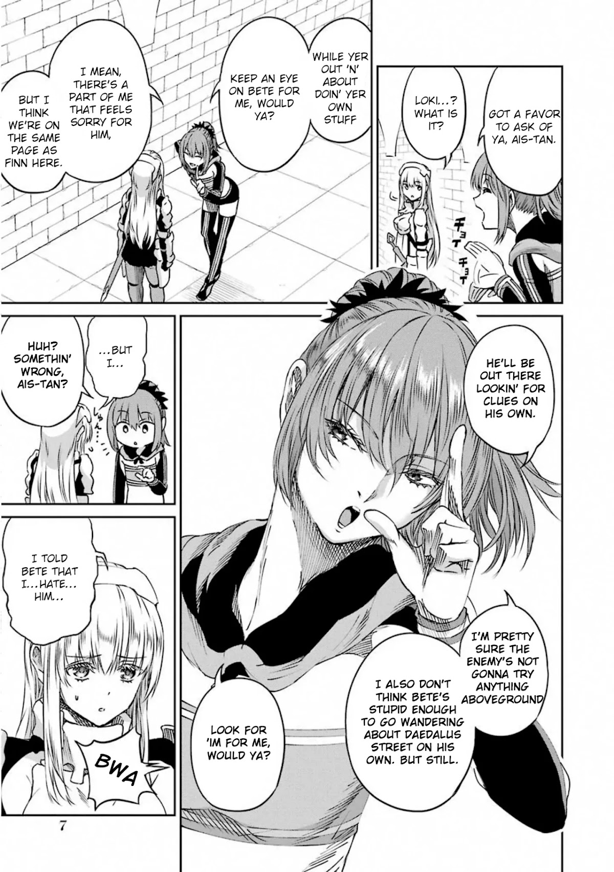 Dungeon ni Deai o Motomeru no wa Machigatte iru darou ka Gaiden – Sword Oratoria Chapter 71 - Page 8