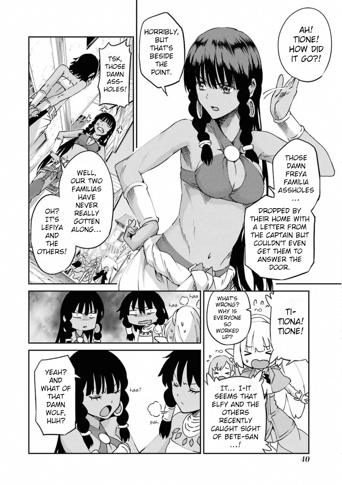 Dungeon ni Deai o Motomeru no wa Machigatte iru darou ka Gaiden – Sword Oratoria Chapter 72 - Page 3