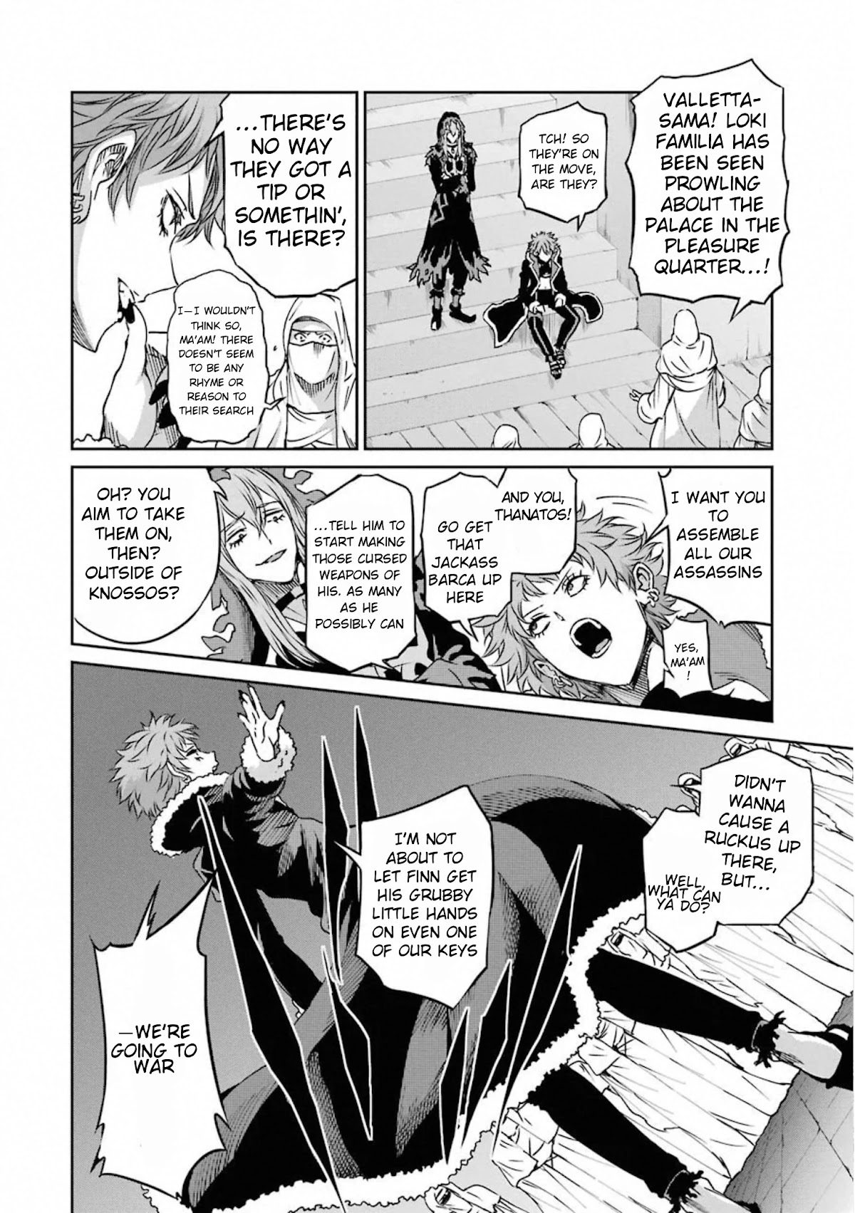 Dungeon ni Deai o Motomeru no wa Machigatte iru darou ka Gaiden – Sword Oratoria Chapter 72 - Page 36