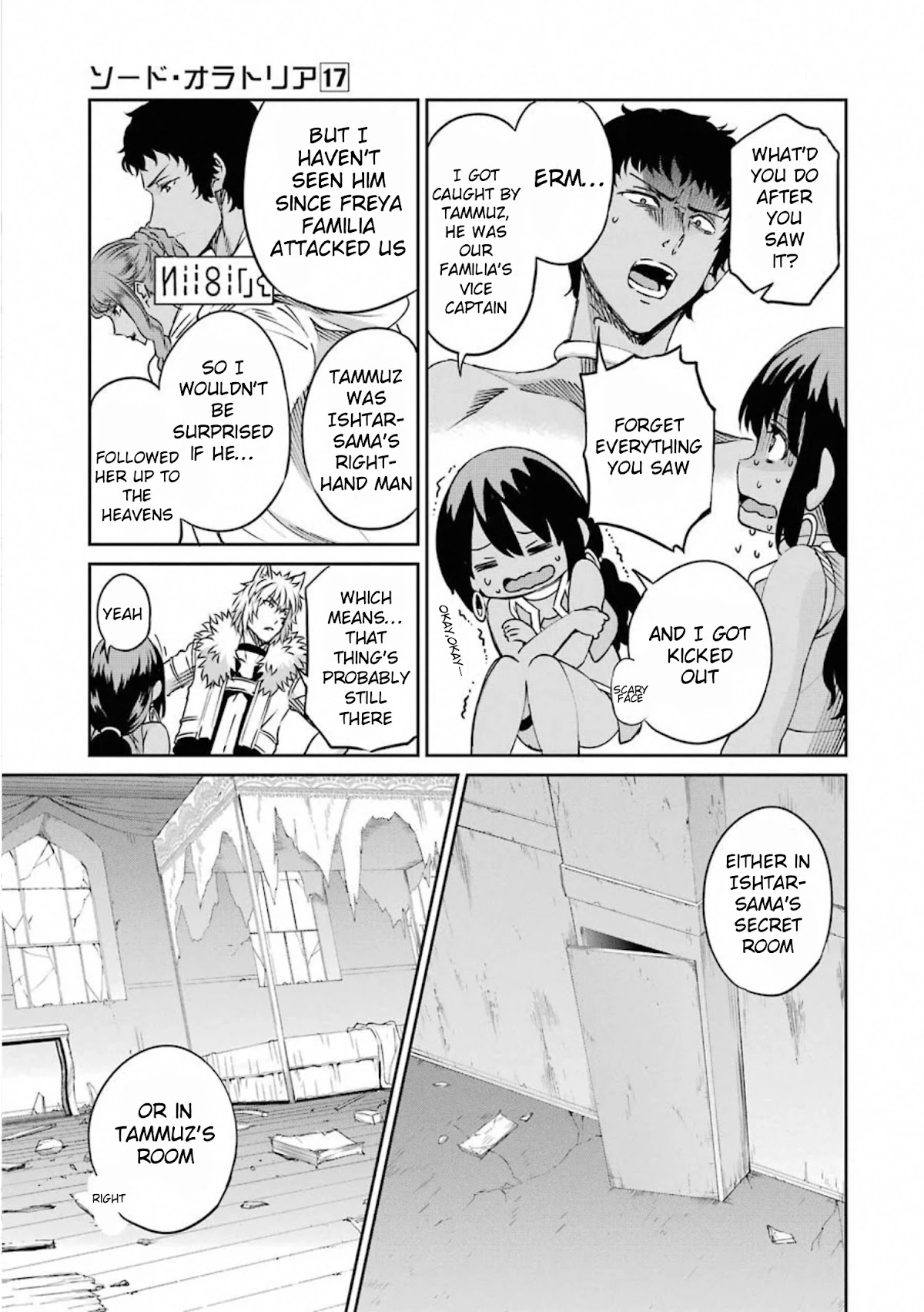 Dungeon ni Deai o Motomeru no wa Machigatte iru darou ka Gaiden – Sword Oratoria Chapter 72 - Page 39