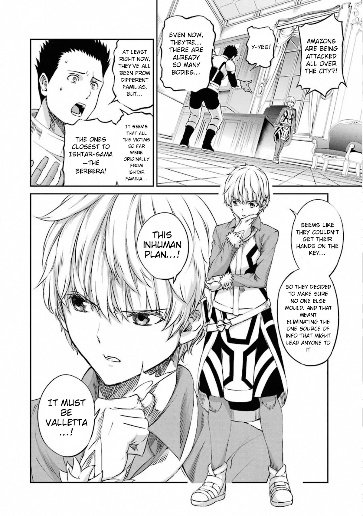 Dungeon ni Deai o Motomeru no wa Machigatte iru darou ka Gaiden – Sword Oratoria Chapter 73 - Page 11