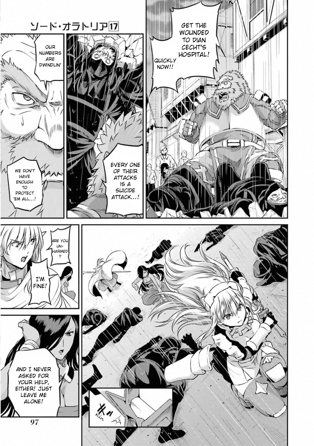 Dungeon ni Deai o Motomeru no wa Machigatte iru darou ka Gaiden – Sword Oratoria Chapter 73 - Page 14
