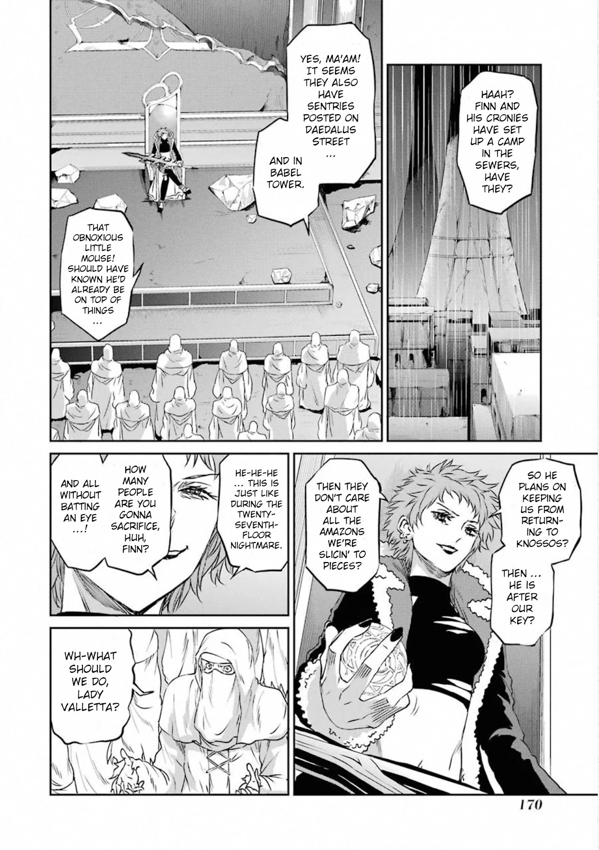 Dungeon ni Deai o Motomeru no wa Machigatte iru darou ka Gaiden – Sword Oratoria Chapter 74 - Page 40
