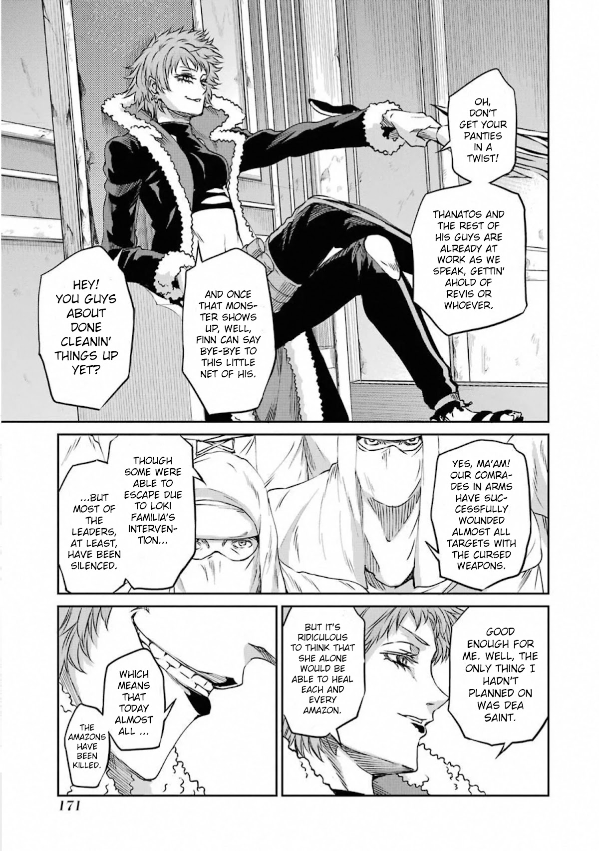 Dungeon ni Deai o Motomeru no wa Machigatte iru darou ka Gaiden – Sword Oratoria Chapter 74 - Page 41