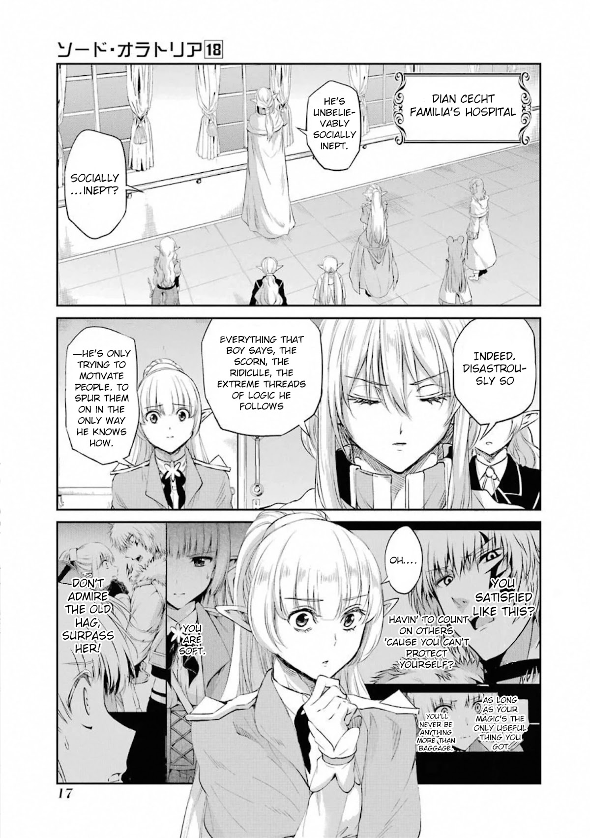 Dungeon ni Deai o Motomeru no wa Machigatte iru darou ka Gaiden – Sword Oratoria Chapter 75 - Page 18