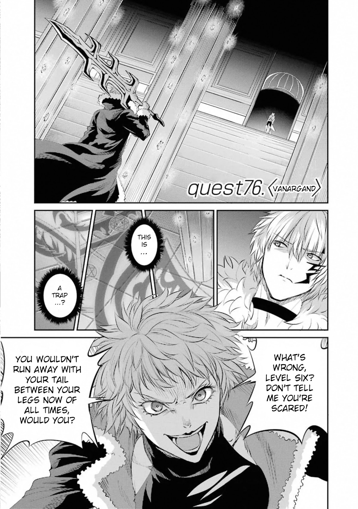 Dungeon ni Deai o Motomeru no wa Machigatte iru darou ka Gaiden – Sword Oratoria Chapter 76 - Page 2