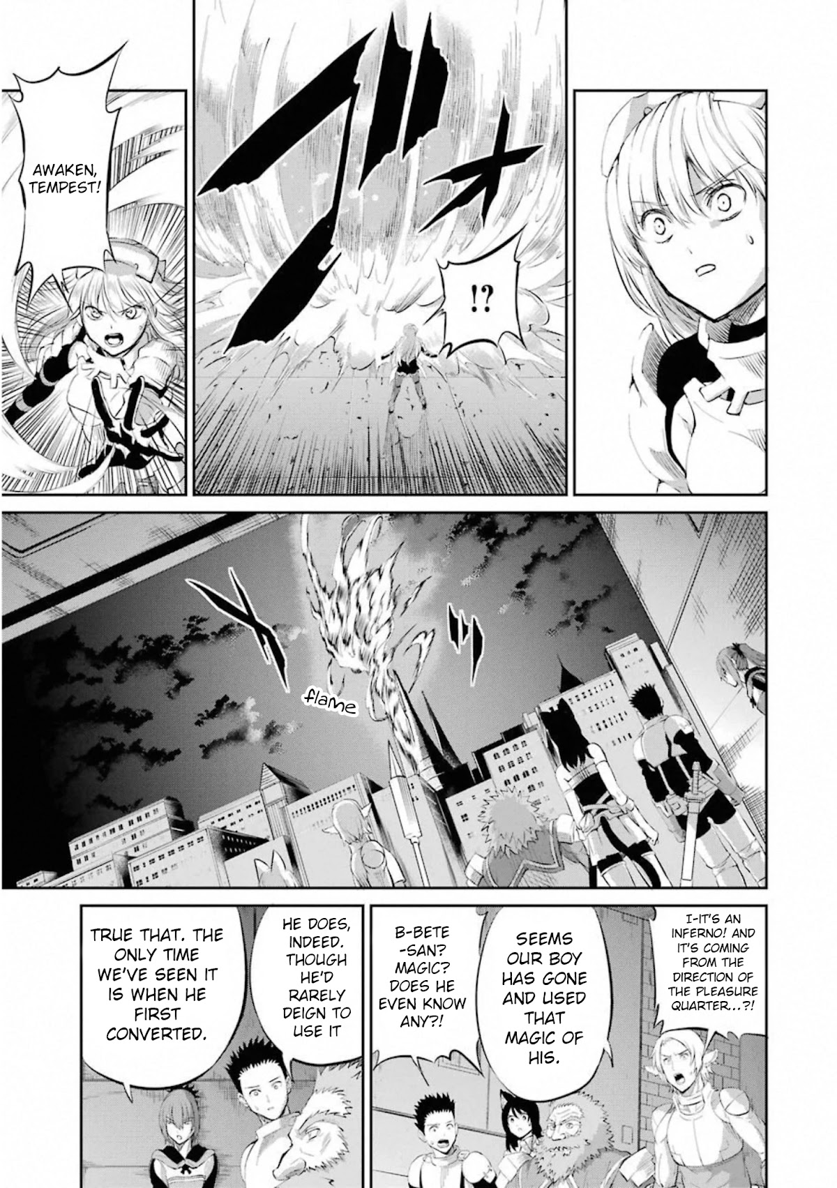 Dungeon ni Deai o Motomeru no wa Machigatte iru darou ka Gaiden – Sword Oratoria Chapter 76 - Page 32