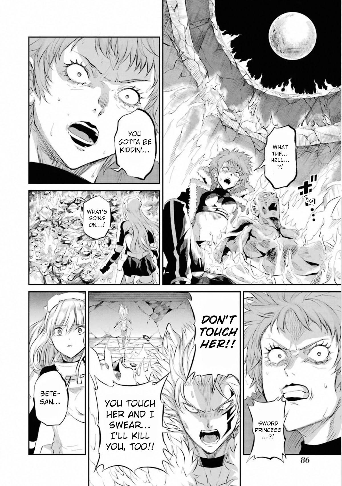 Dungeon ni Deai o Motomeru no wa Machigatte iru darou ka Gaiden – Sword Oratoria Chapter 76 - Page 36