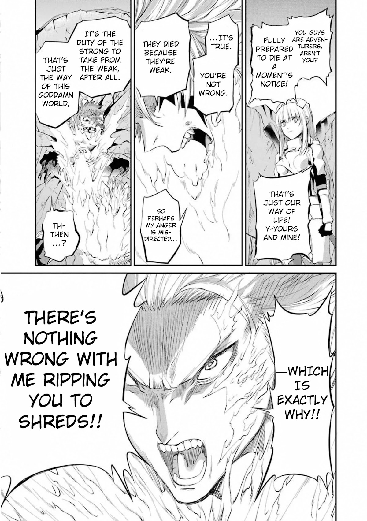 Dungeon ni Deai o Motomeru no wa Machigatte iru darou ka Gaiden – Sword Oratoria Chapter 76 - Page 41