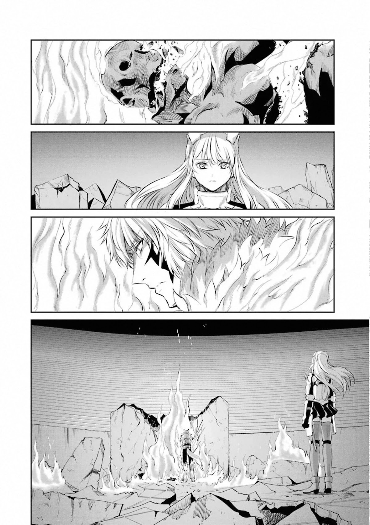 Dungeon ni Deai o Motomeru no wa Machigatte iru darou ka Gaiden – Sword Oratoria Chapter 76 - Page 44
