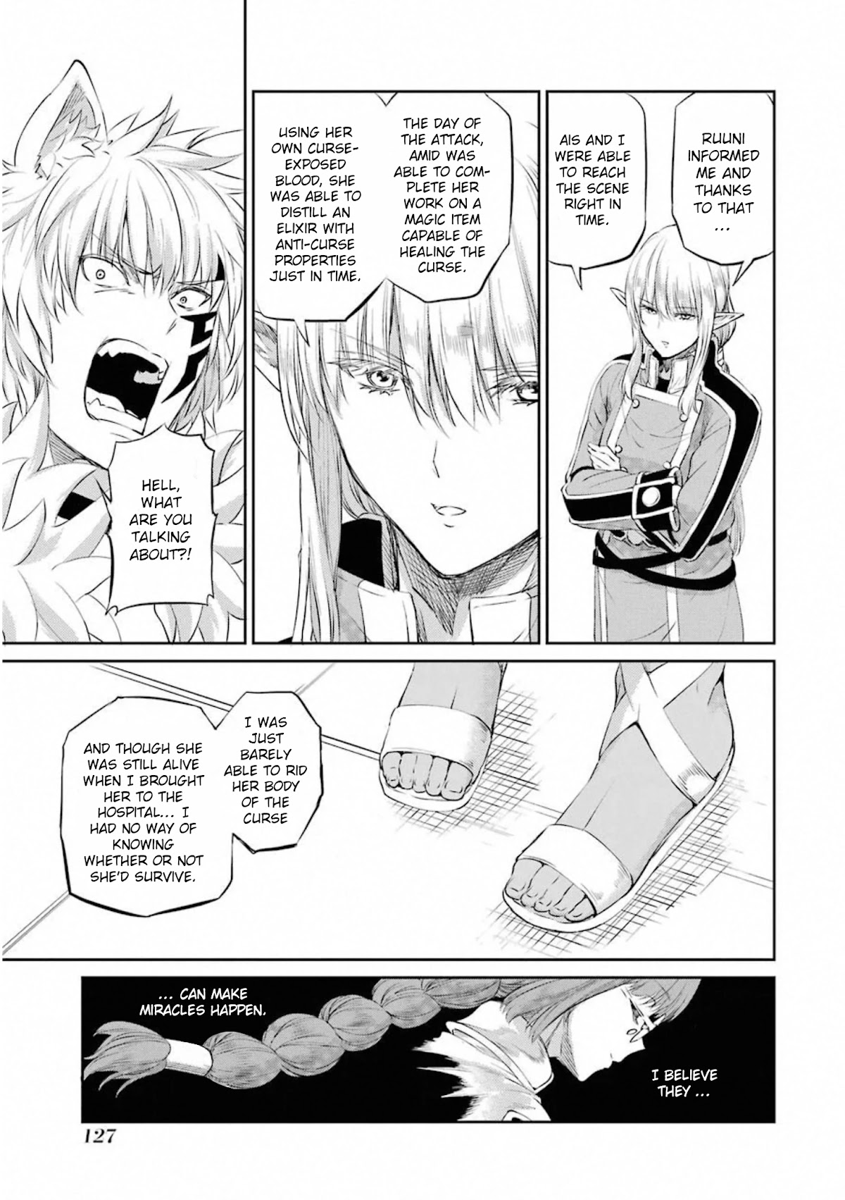 Dungeon ni Deai o Motomeru no wa Machigatte iru darou ka Gaiden – Sword Oratoria Chapter 77 - Page 30