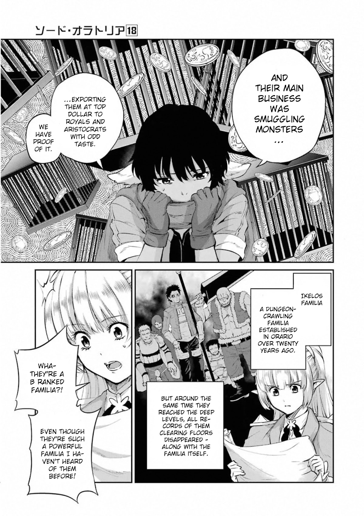 Dungeon ni Deai o Motomeru no wa Machigatte iru darou ka Gaiden – Sword Oratoria Chapter 78 - Page 22