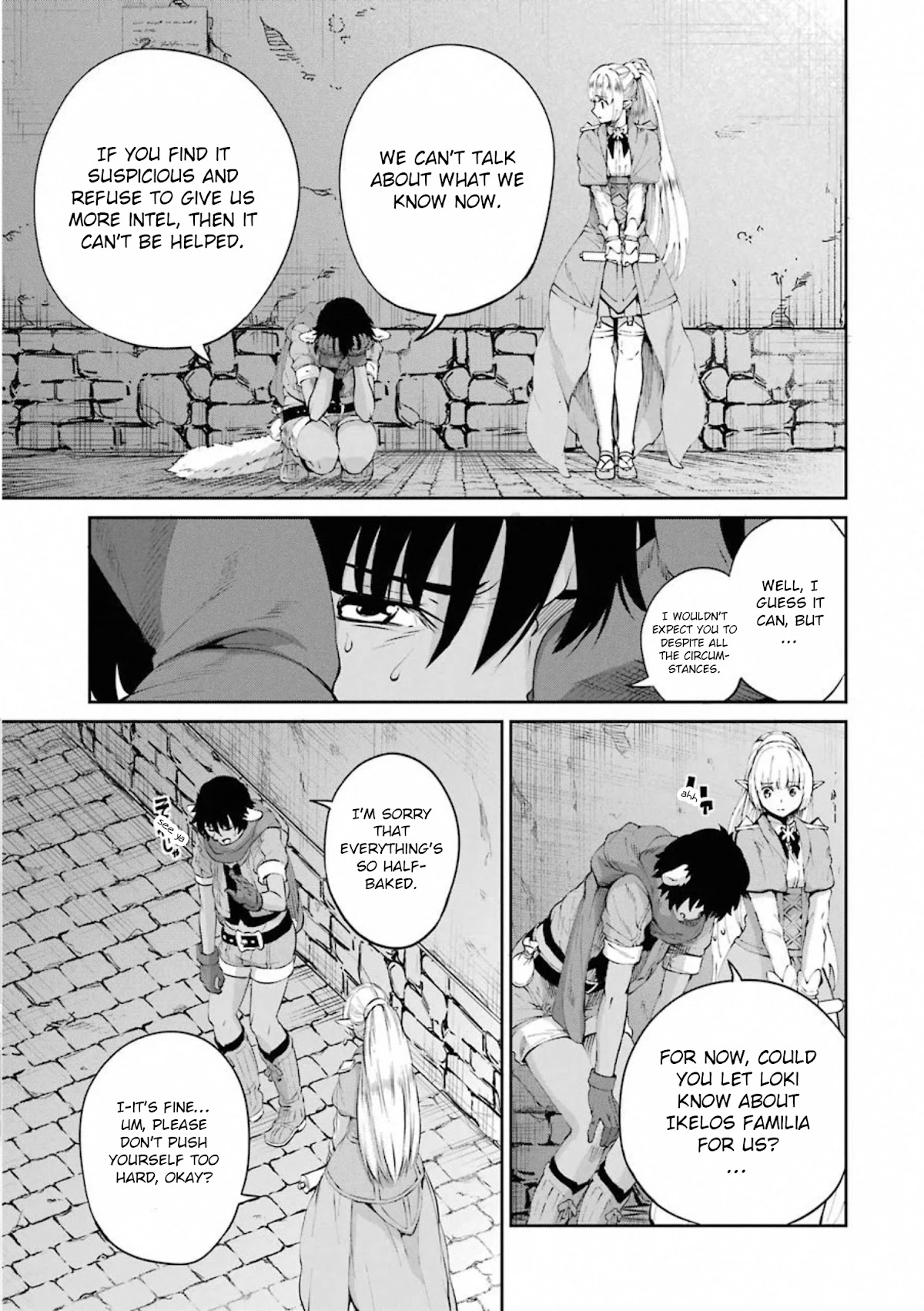 Dungeon ni Deai o Motomeru no wa Machigatte iru darou ka Gaiden – Sword Oratoria Chapter 78 - Page 28