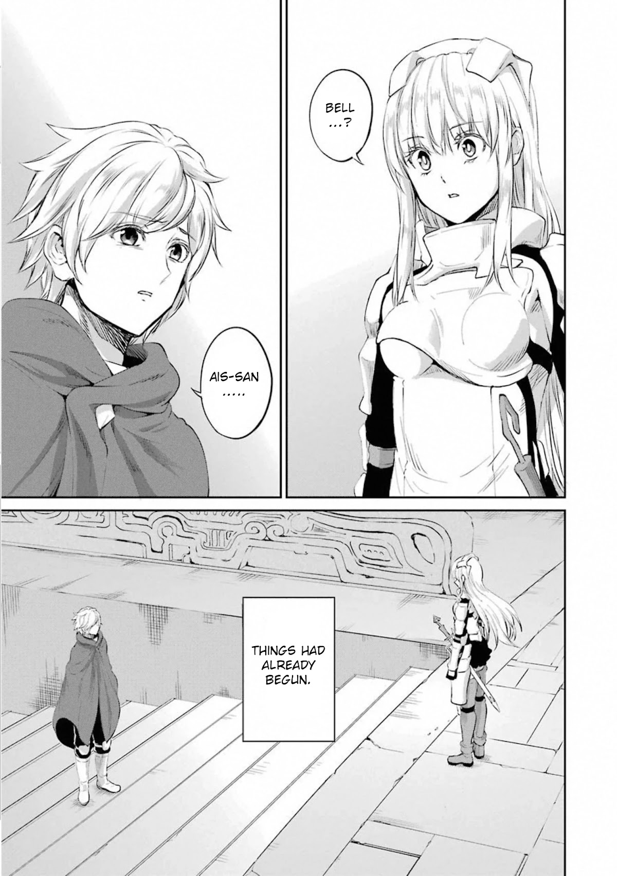 Dungeon ni Deai o Motomeru no wa Machigatte iru darou ka Gaiden – Sword Oratoria Chapter 78 - Page 44