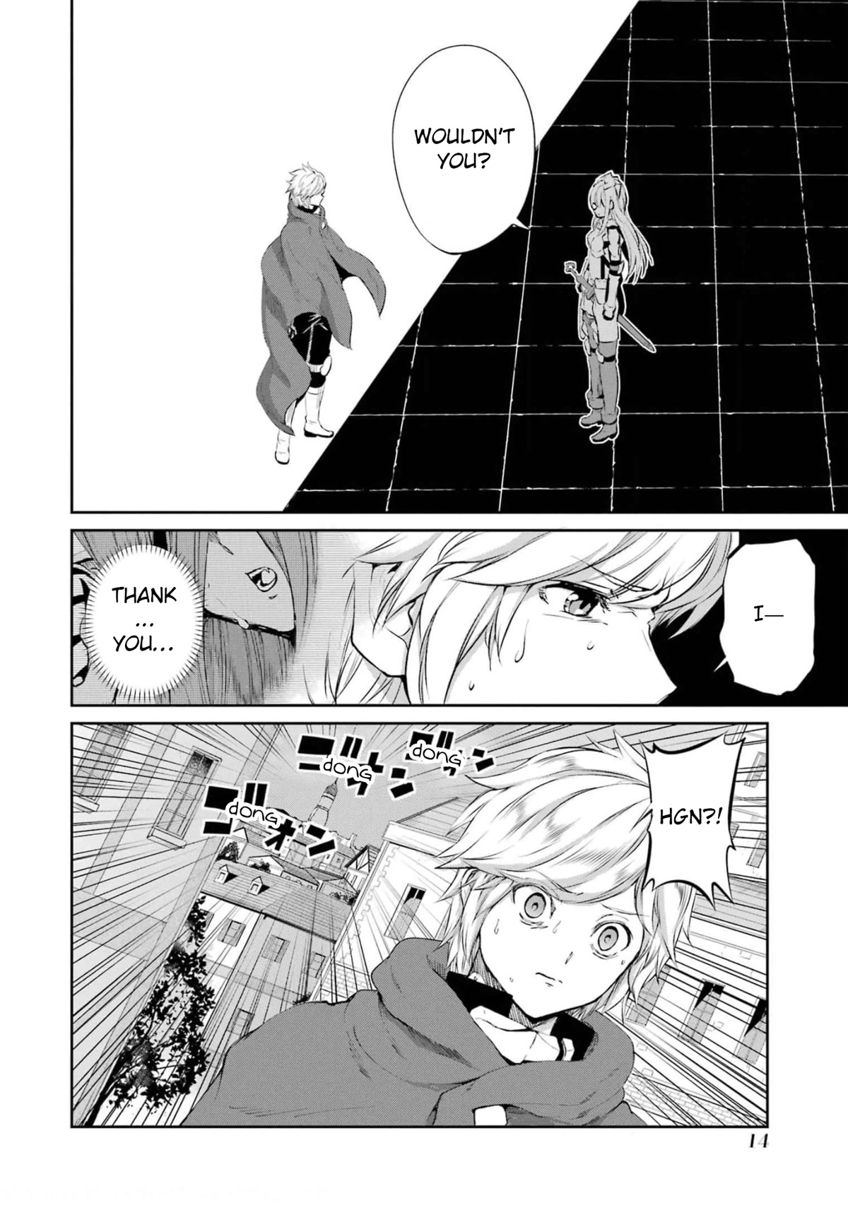 Dungeon ni Deai o Motomeru no wa Machigatte iru darou ka Gaiden – Sword Oratoria Chapter 79 - Page 14