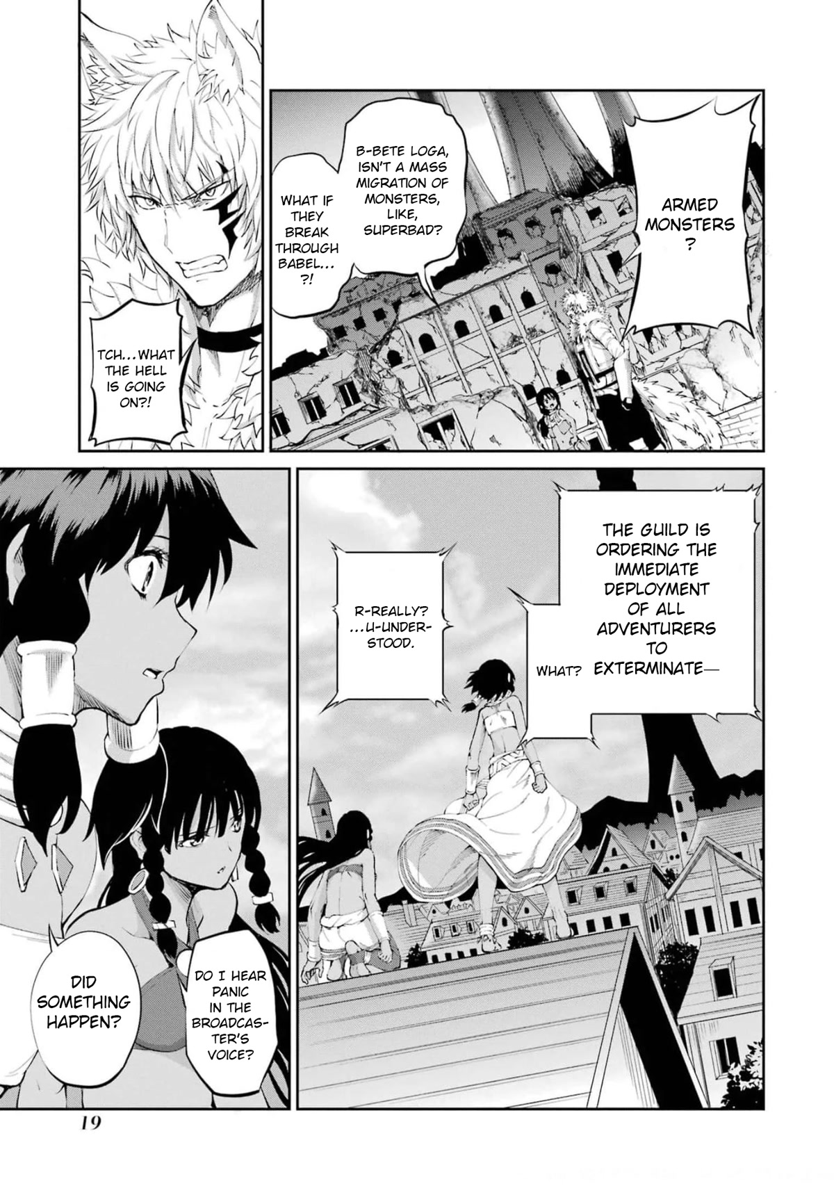 Dungeon ni Deai o Motomeru no wa Machigatte iru darou ka Gaiden – Sword Oratoria Chapter 79 - Page 19