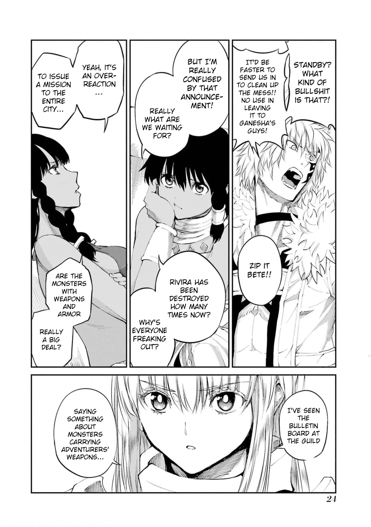 Dungeon ni Deai o Motomeru no wa Machigatte iru darou ka Gaiden – Sword Oratoria Chapter 79 - Page 24