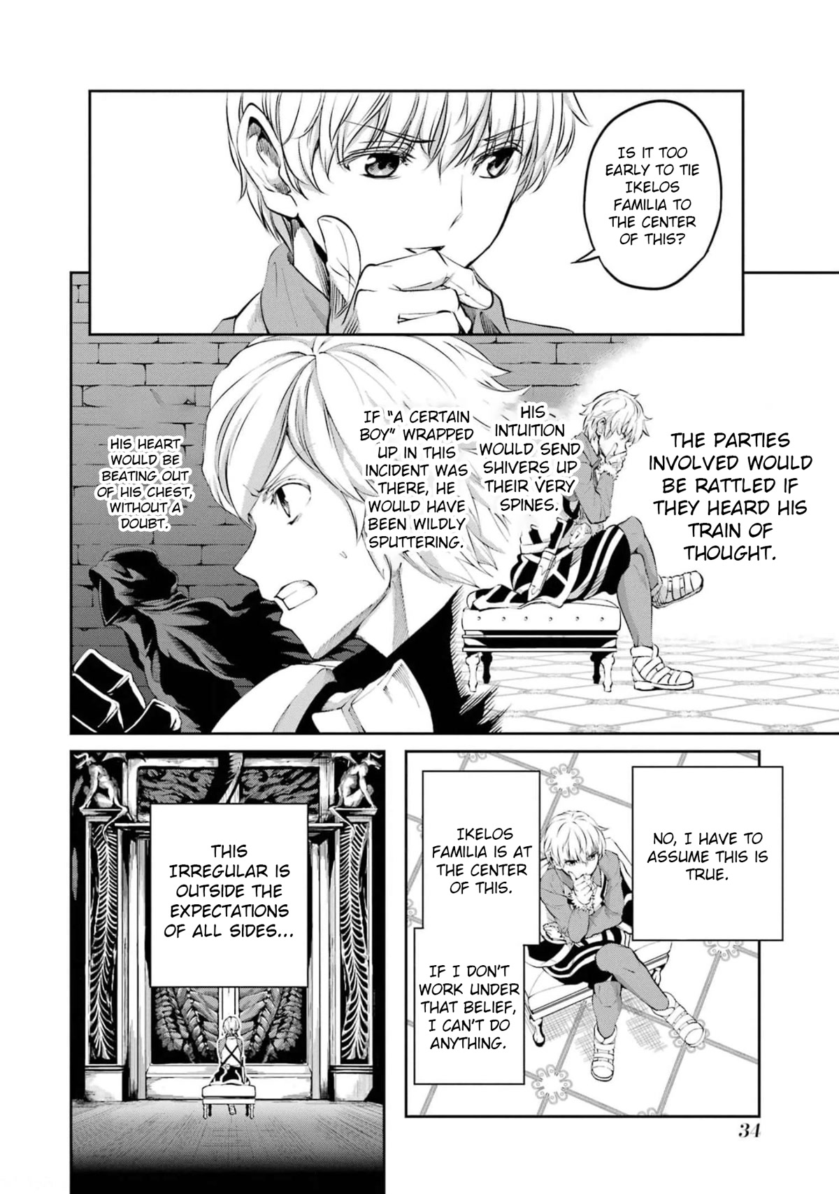 Dungeon ni Deai o Motomeru no wa Machigatte iru darou ka Gaiden – Sword Oratoria Chapter 79 - Page 33