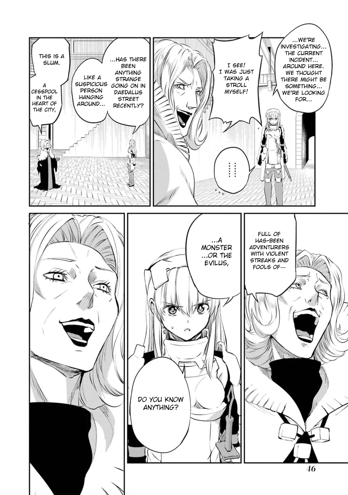 Dungeon ni Deai o Motomeru no wa Machigatte iru darou ka Gaiden – Sword Oratoria Chapter 79 - Page 44