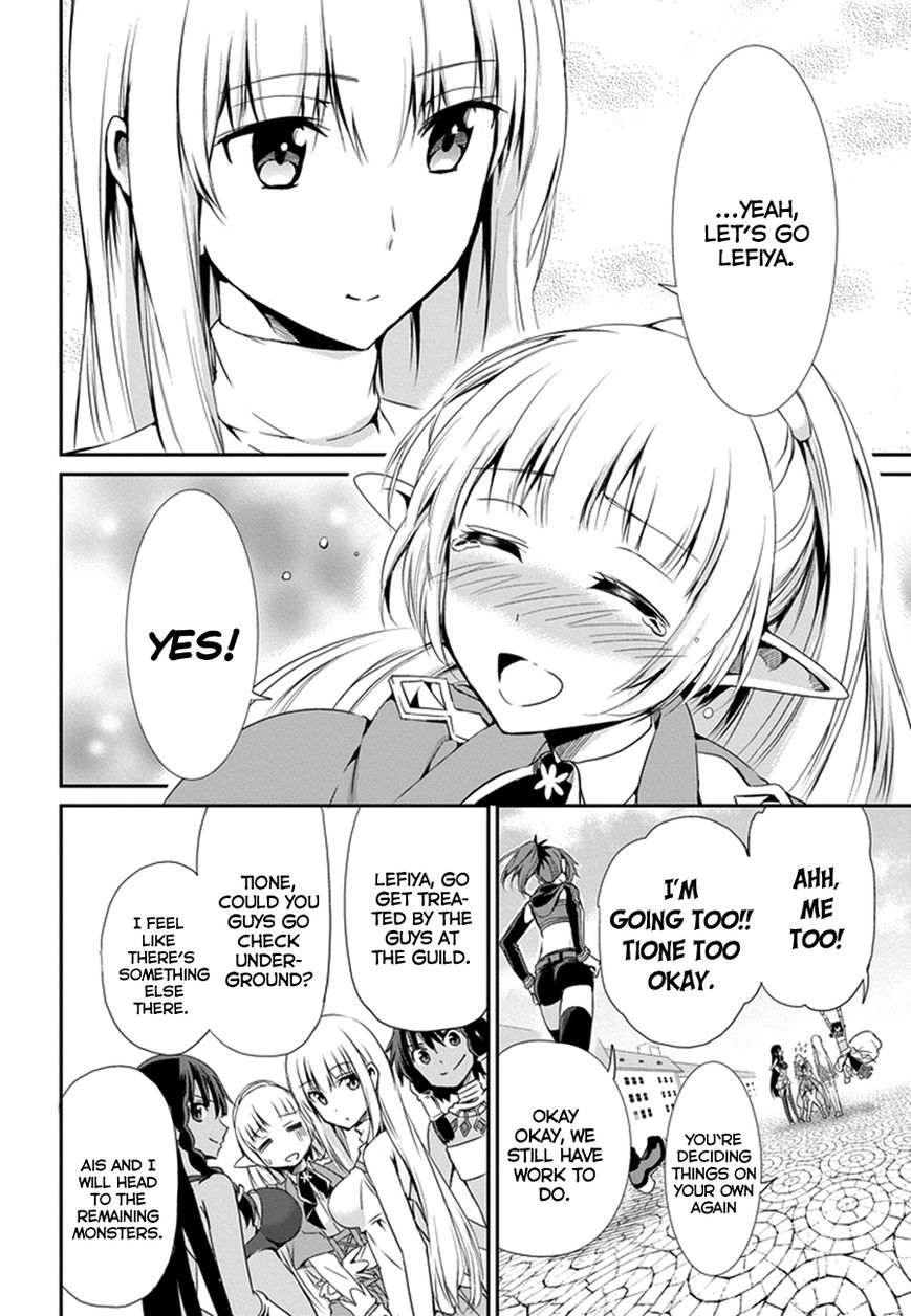 Dungeon ni Deai o Motomeru no wa Machigatte iru darou ka Gaiden – Sword Oratoria Chapter 8 - Page 35