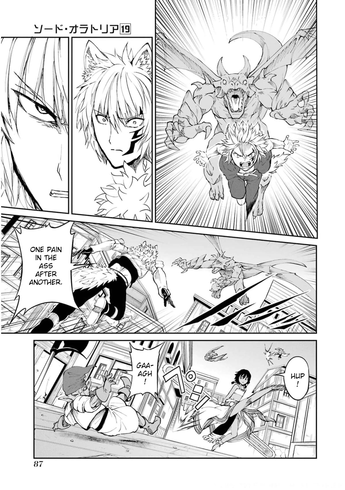 Dungeon ni Deai o Motomeru no wa Machigatte iru darou ka Gaiden – Sword Oratoria Chapter 80 - Page 34