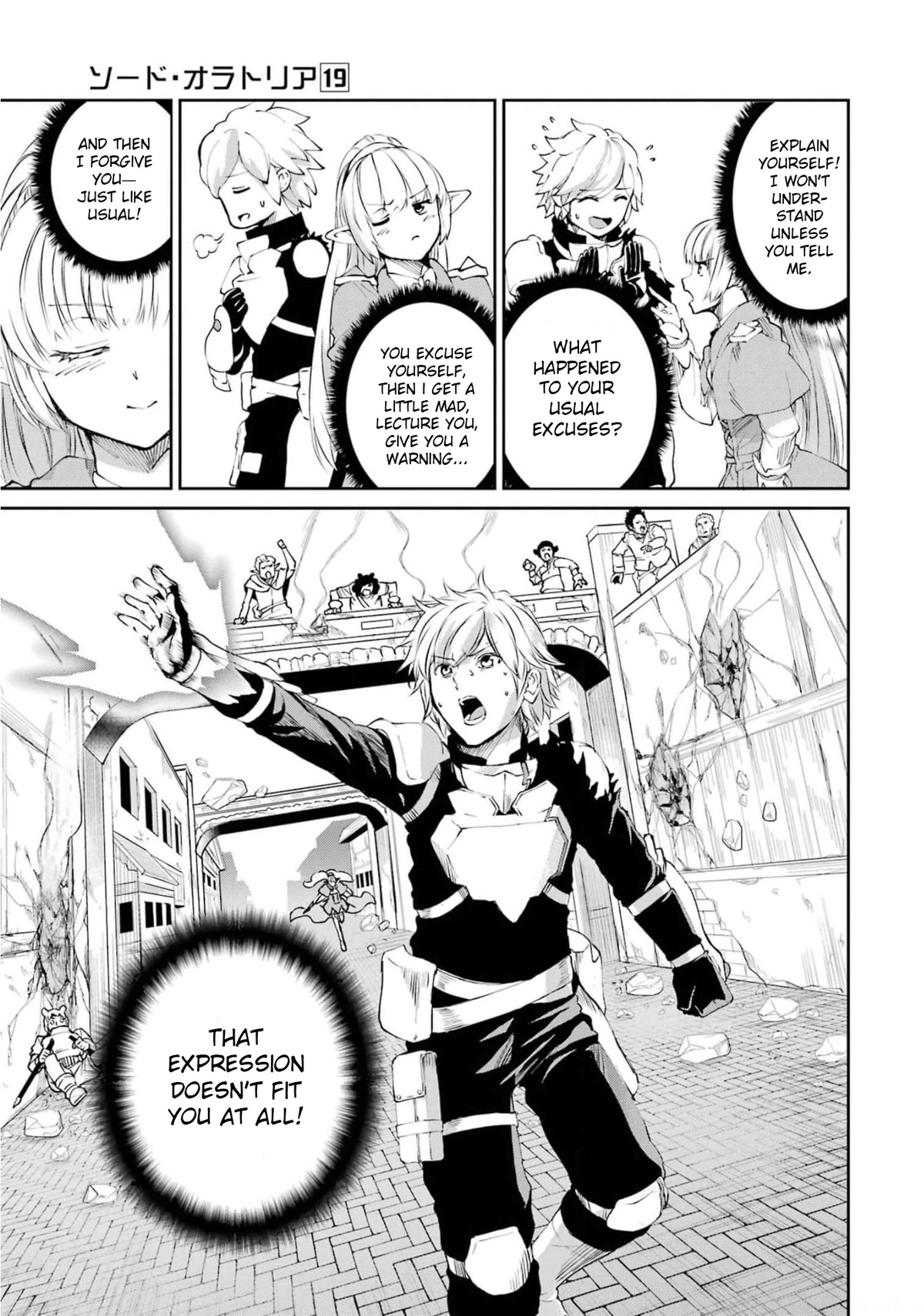 Dungeon ni Deai o Motomeru no wa Machigatte iru darou ka Gaiden – Sword Oratoria Chapter 81 - Page 43