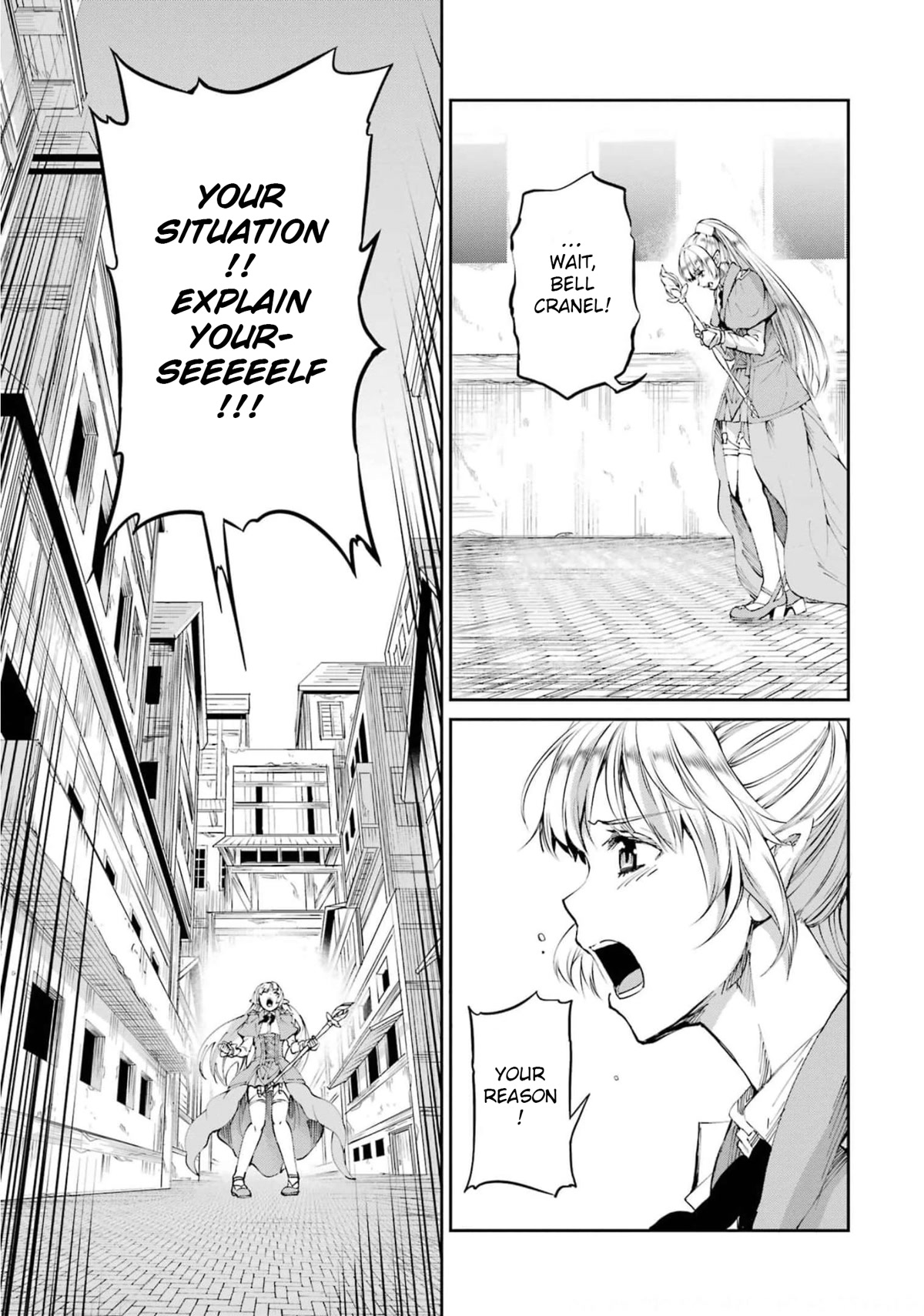 Dungeon ni Deai o Motomeru no wa Machigatte iru darou ka Gaiden – Sword Oratoria Chapter 81 - Page 47