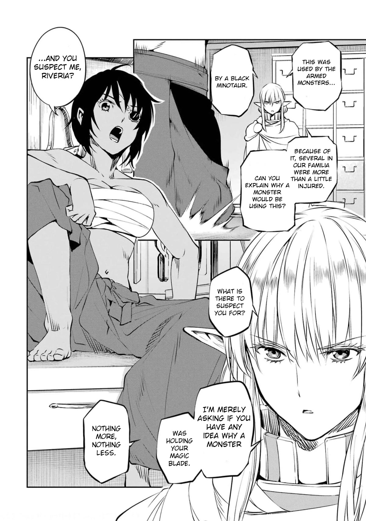Dungeon ni Deai o Motomeru no wa Machigatte iru darou ka Gaiden – Sword Oratoria Chapter 82 - Page 16