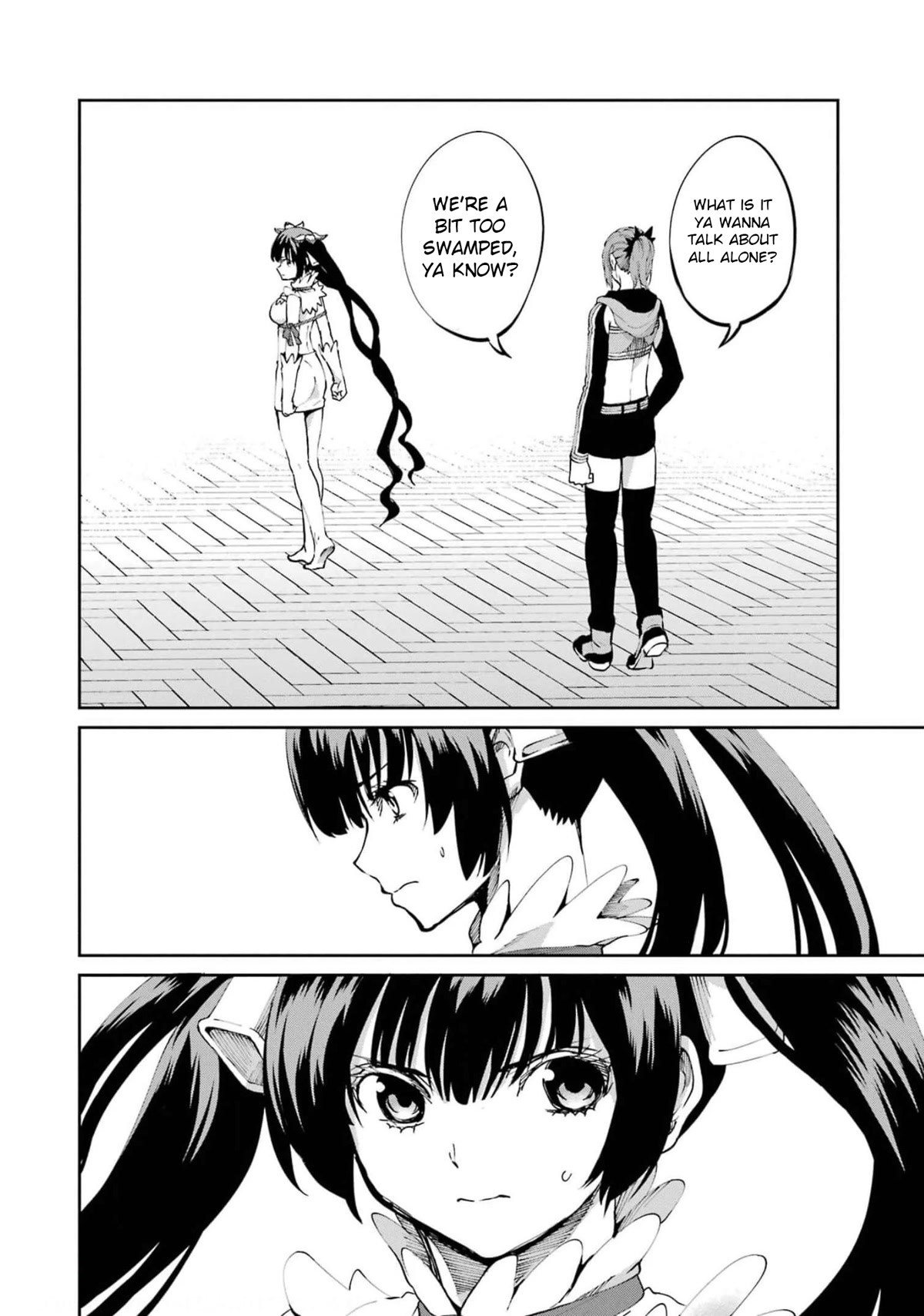 Dungeon ni Deai o Motomeru no wa Machigatte iru darou ka Gaiden – Sword Oratoria Chapter 82 - Page 44