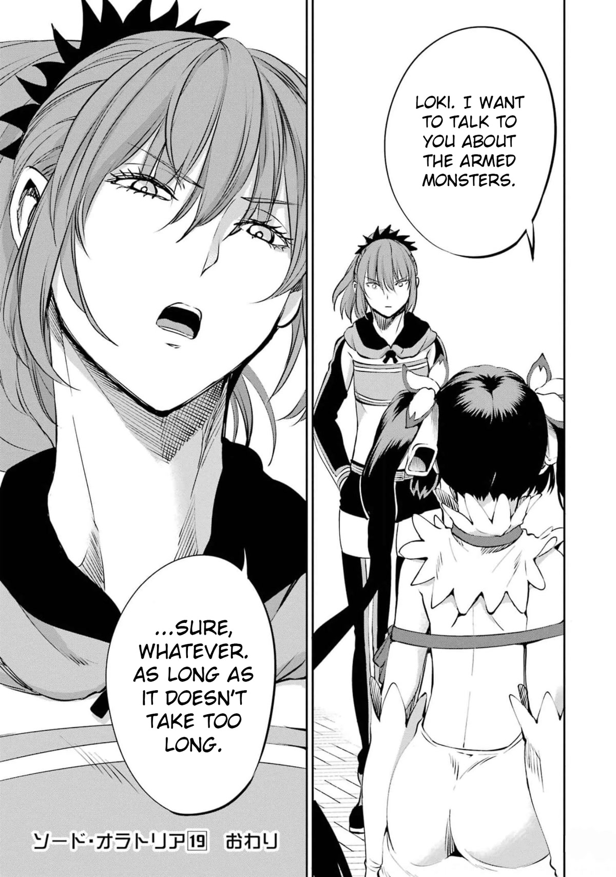 Dungeon ni Deai o Motomeru no wa Machigatte iru darou ka Gaiden – Sword Oratoria Chapter 82 - Page 45