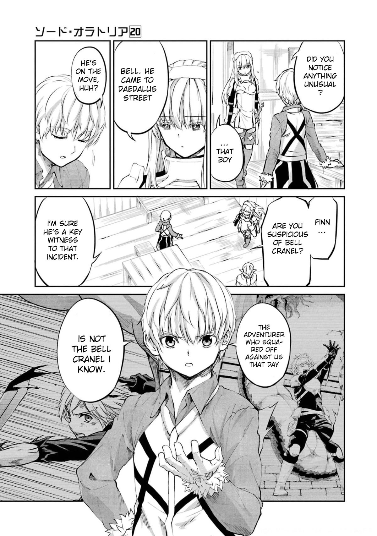 Dungeon ni Deai o Motomeru no wa Machigatte iru darou ka Gaiden – Sword Oratoria Chapter 83 - Page 27