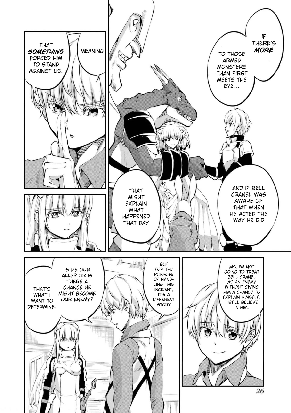 Dungeon ni Deai o Motomeru no wa Machigatte iru darou ka Gaiden – Sword Oratoria Chapter 83 - Page 28