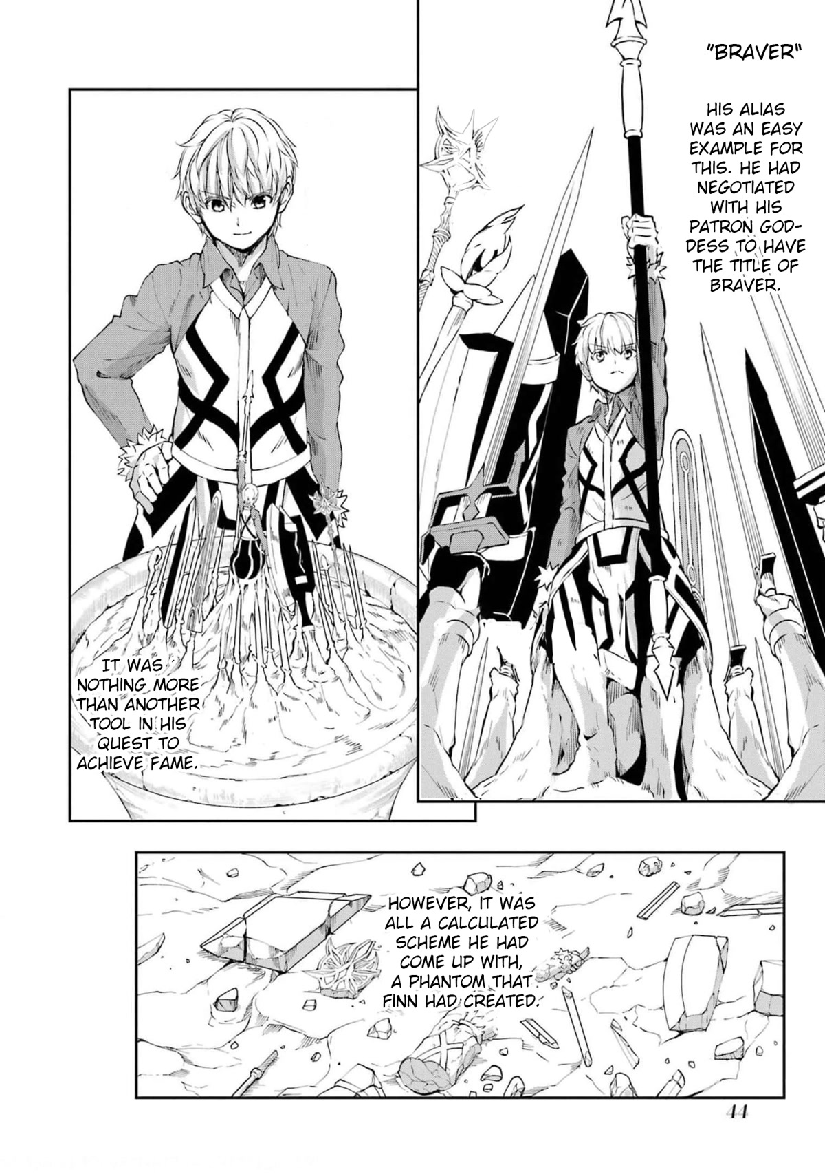 Dungeon ni Deai o Motomeru no wa Machigatte iru darou ka Gaiden – Sword Oratoria Chapter 83 - Page 46