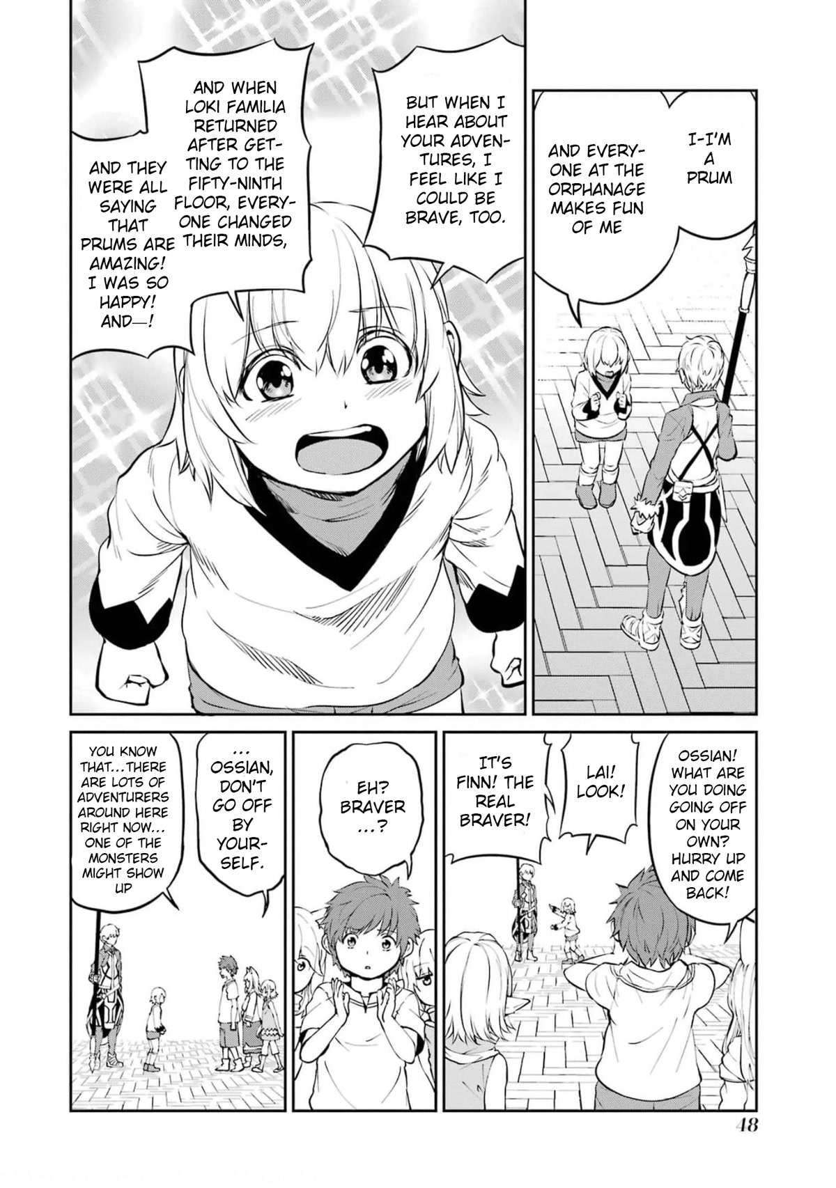 Dungeon ni Deai o Motomeru no wa Machigatte iru darou ka Gaiden – Sword Oratoria Chapter 83 - Page 50