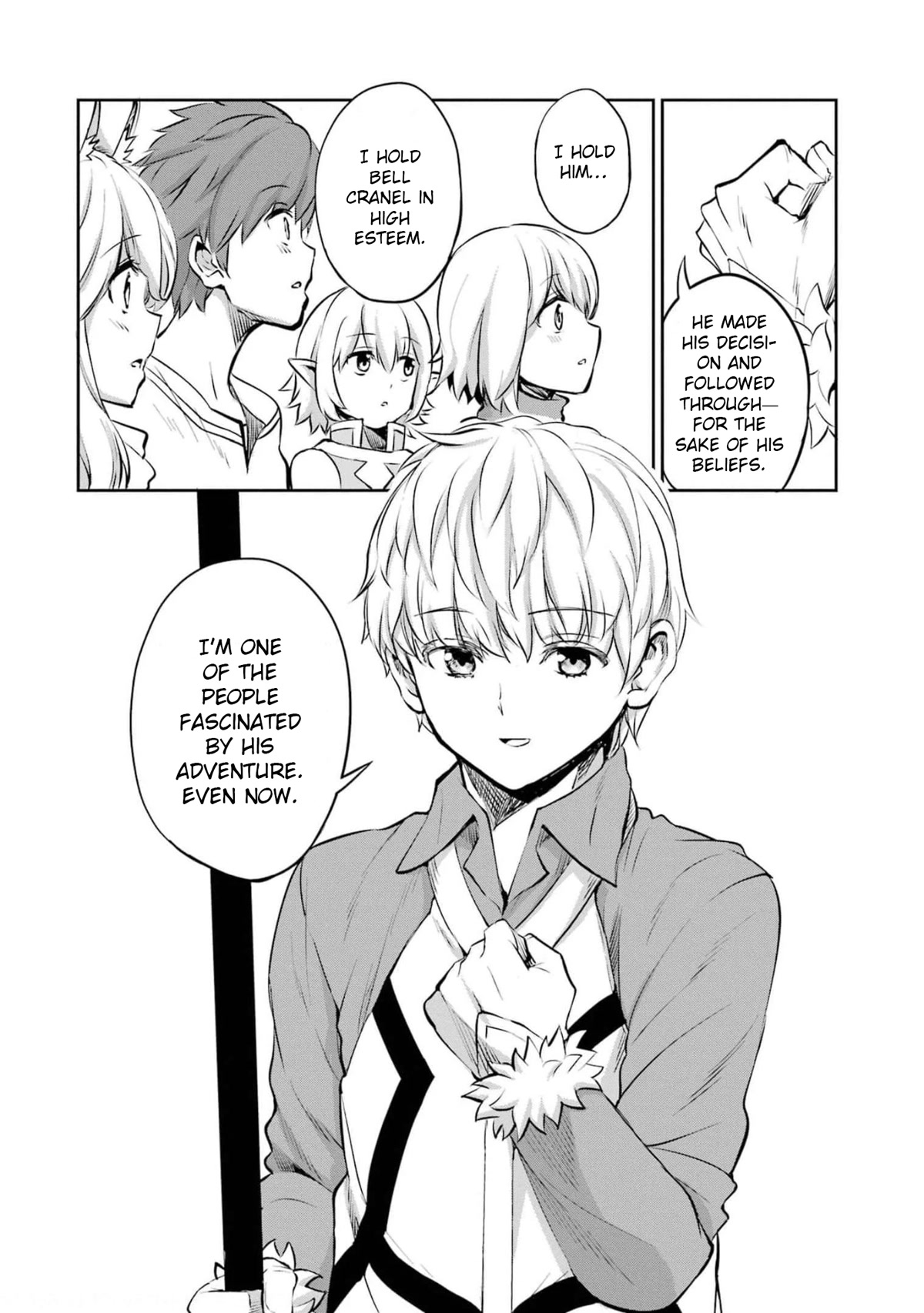 Dungeon ni Deai o Motomeru no wa Machigatte iru darou ka Gaiden – Sword Oratoria Chapter 83 - Page 52