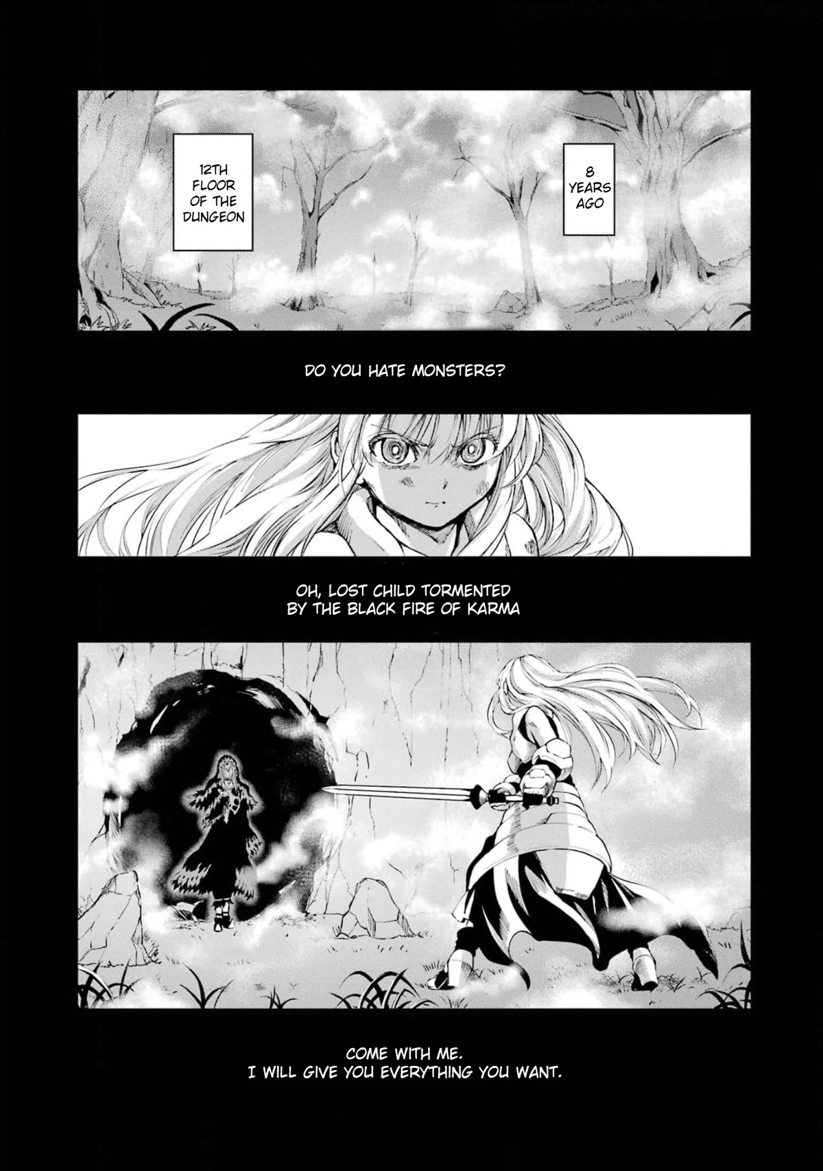 Dungeon ni Deai o Motomeru no wa Machigatte iru darou ka Gaiden – Sword Oratoria Chapter 84 - Page 1