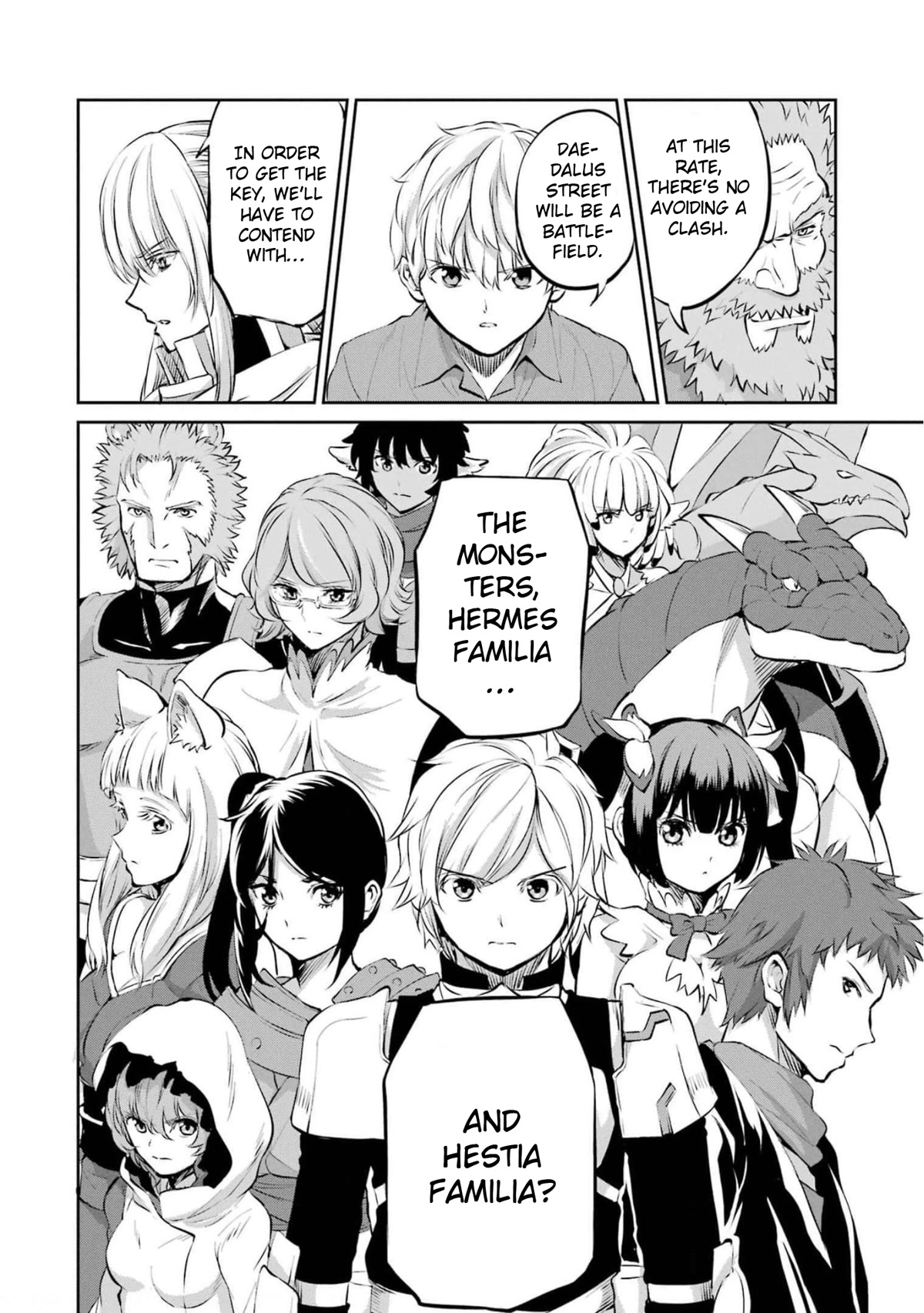 Dungeon ni Deai o Motomeru no wa Machigatte iru darou ka Gaiden – Sword Oratoria Chapter 84 - Page 22