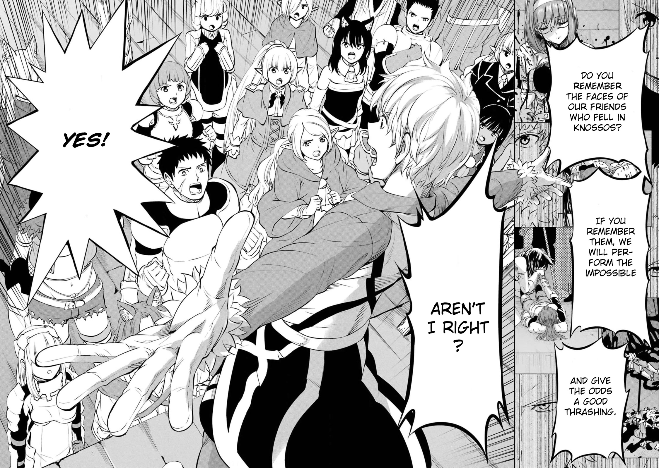 Dungeon ni Deai o Motomeru no wa Machigatte iru darou ka Gaiden – Sword Oratoria Chapter 84 - Page 41