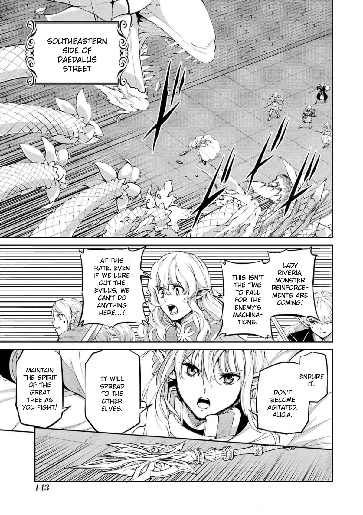 Dungeon ni Deai o Motomeru no wa Machigatte iru darou ka Gaiden – Sword Oratoria Chapter 85 - Page 37