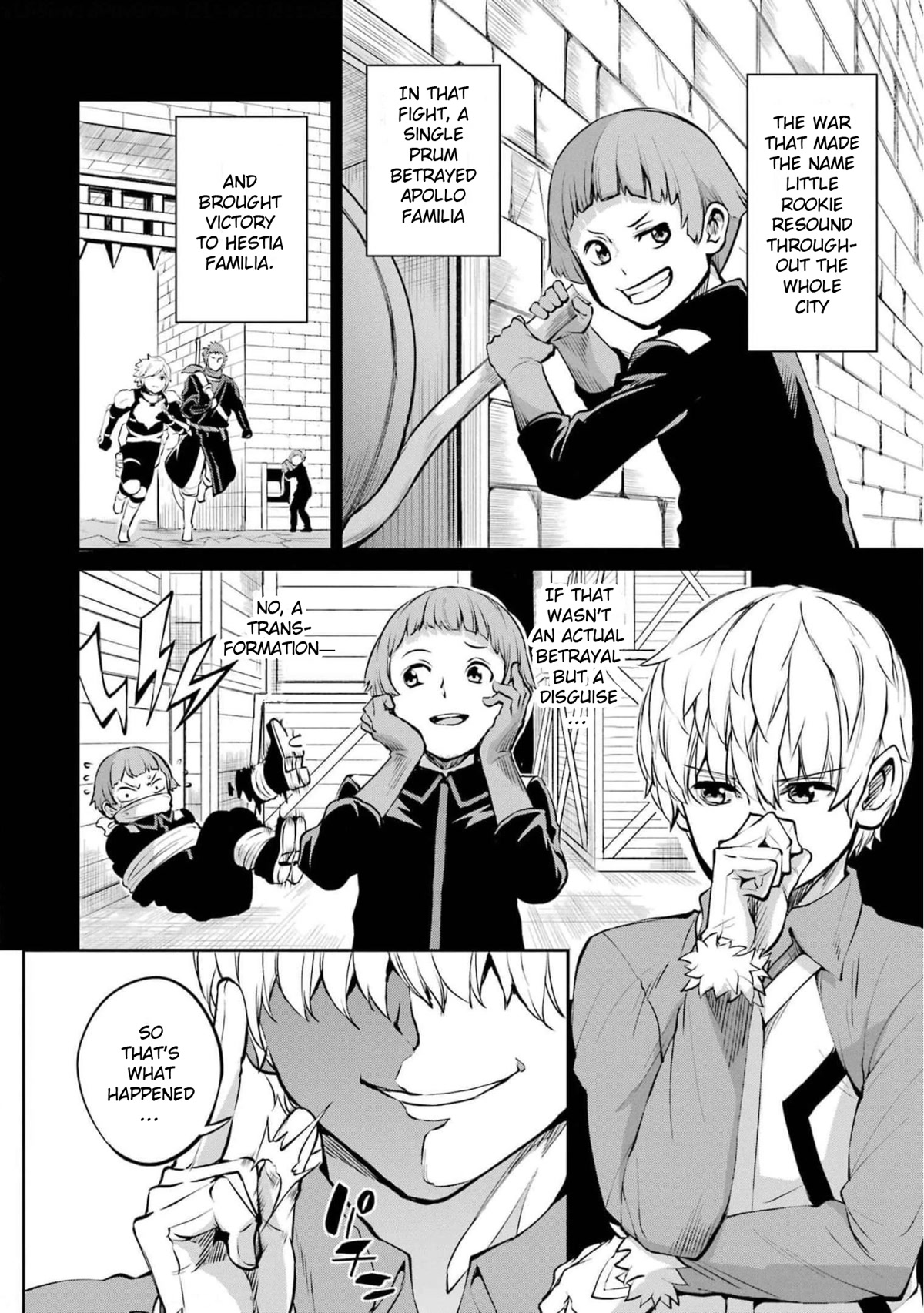 Dungeon ni Deai o Motomeru no wa Machigatte iru darou ka Gaiden – Sword Oratoria Chapter 86 - Page 2