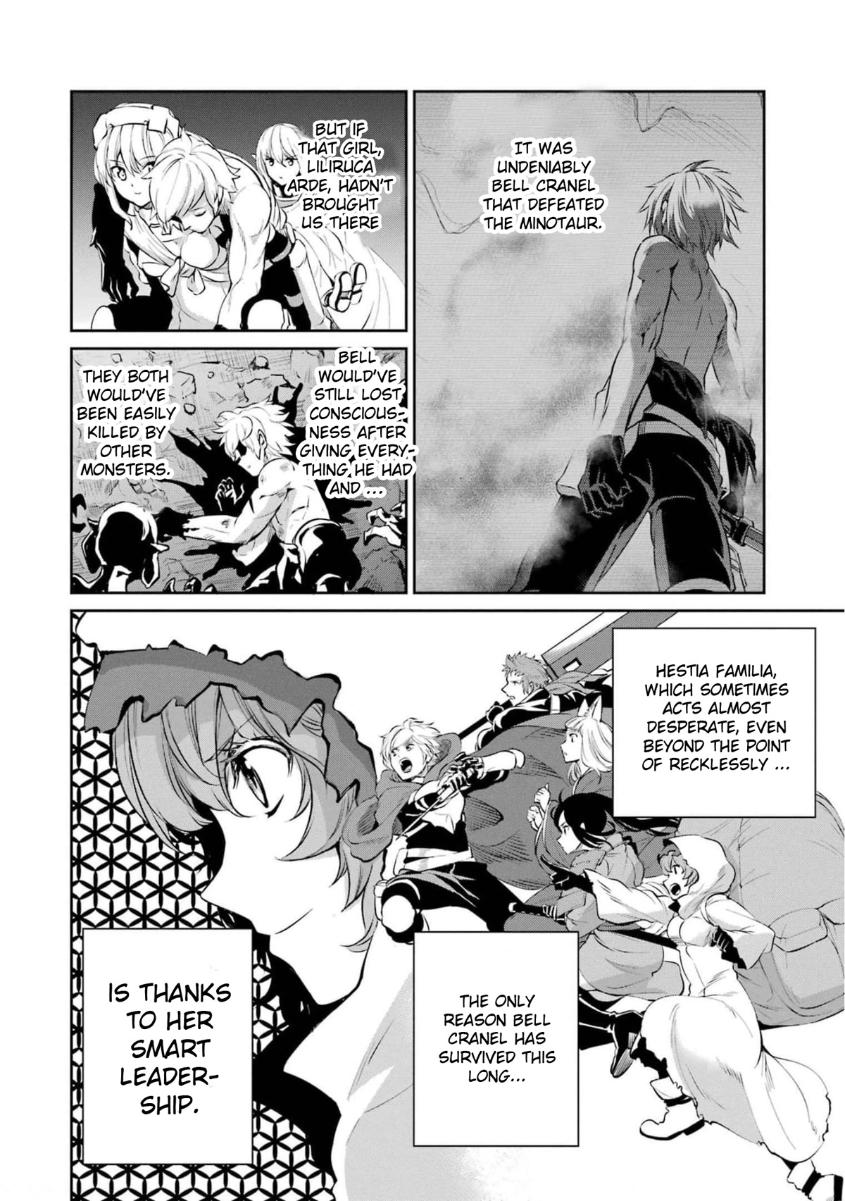 Dungeon ni Deai o Motomeru no wa Machigatte iru darou ka Gaiden – Sword Oratoria Chapter 86 - Page 4