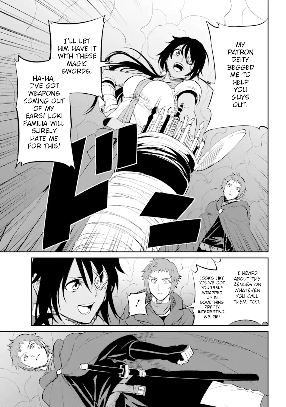 Dungeon ni Deai o Motomeru no wa Machigatte iru darou ka Gaiden – Sword Oratoria Chapter 87 - Page 12