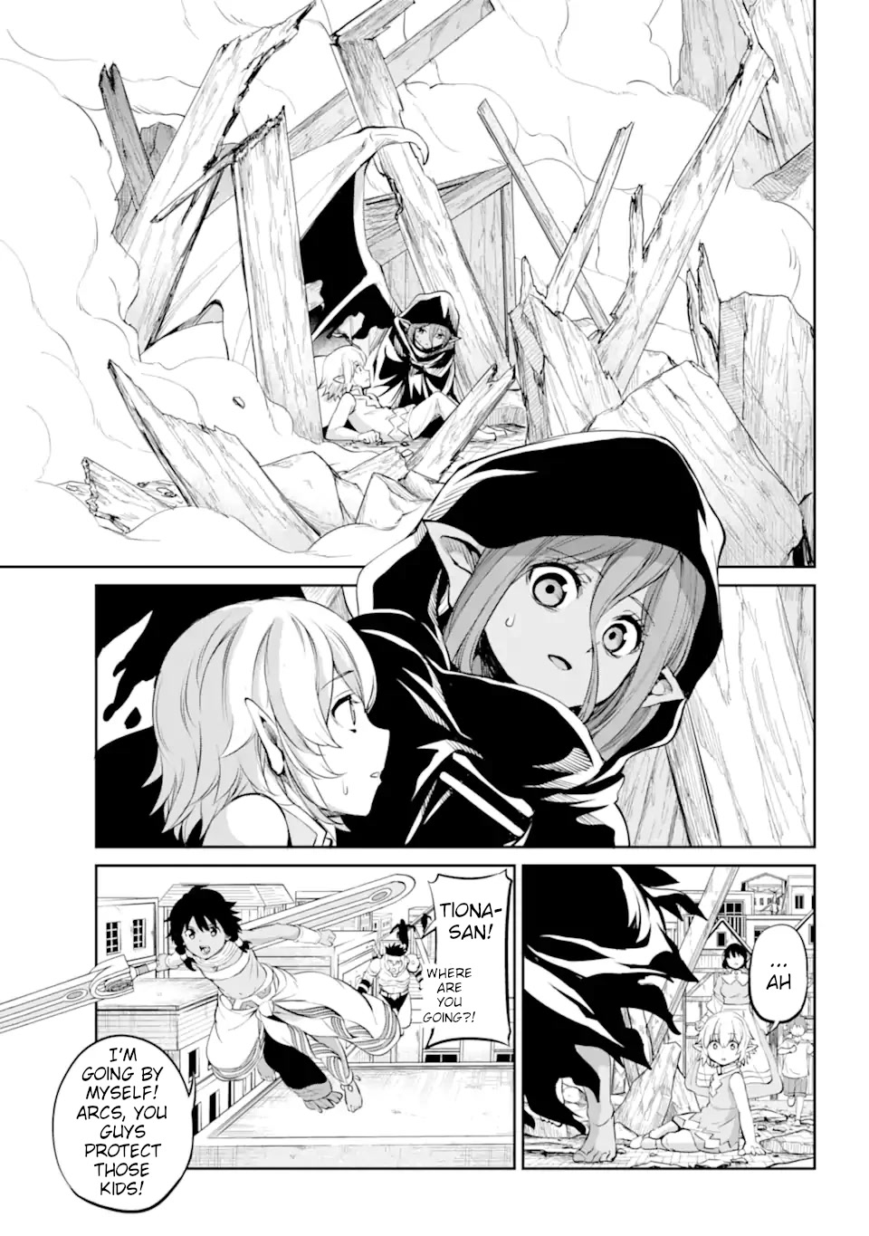 Dungeon ni Deai o Motomeru no wa Machigatte iru darou ka Gaiden – Sword Oratoria Chapter 87 - Page 24