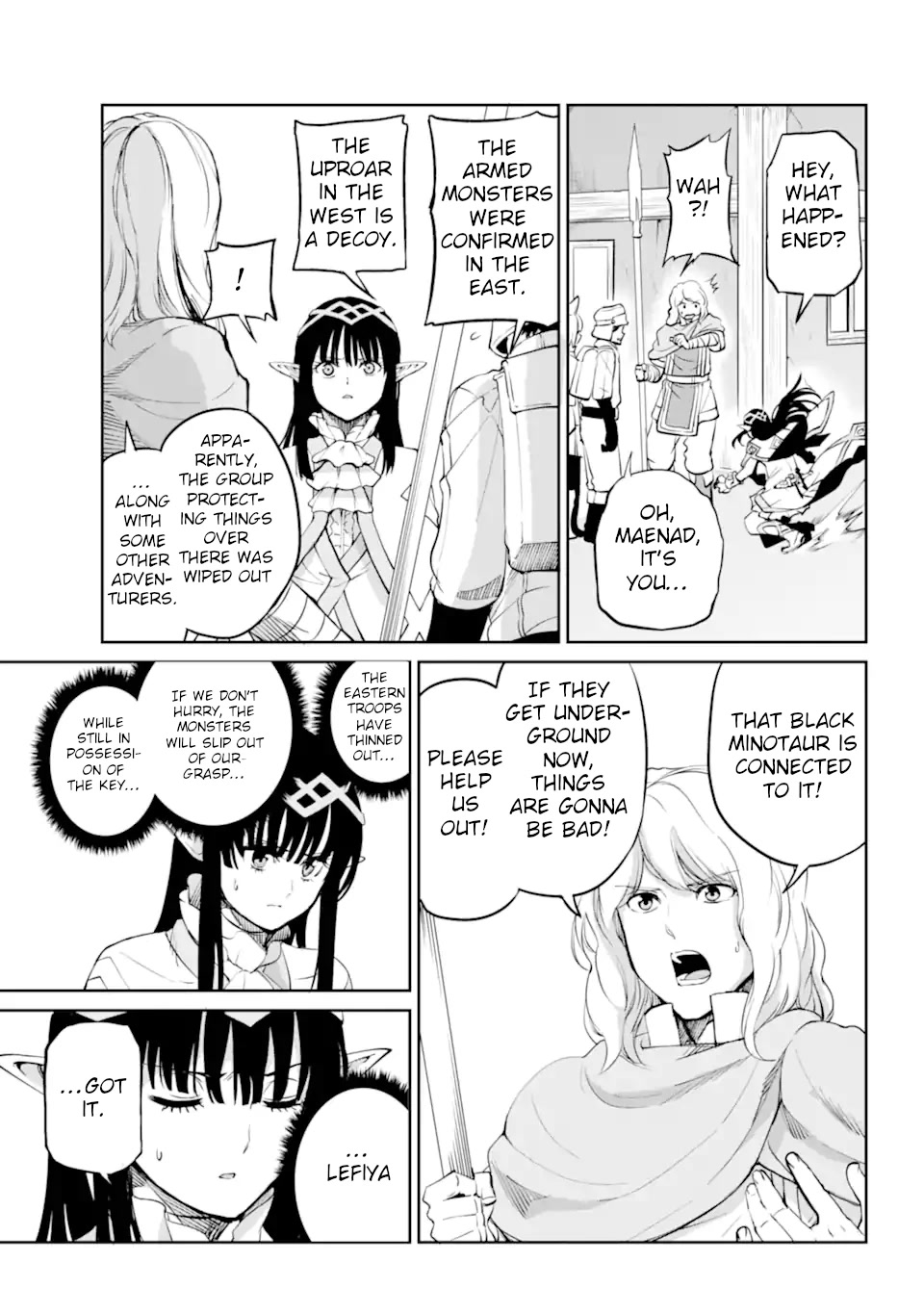 Dungeon ni Deai o Motomeru no wa Machigatte iru darou ka Gaiden – Sword Oratoria Chapter 87 - Page 42