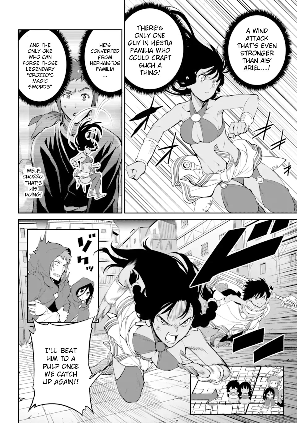 Dungeon ni Deai o Motomeru no wa Machigatte iru darou ka Gaiden – Sword Oratoria Chapter 87 - Page 7