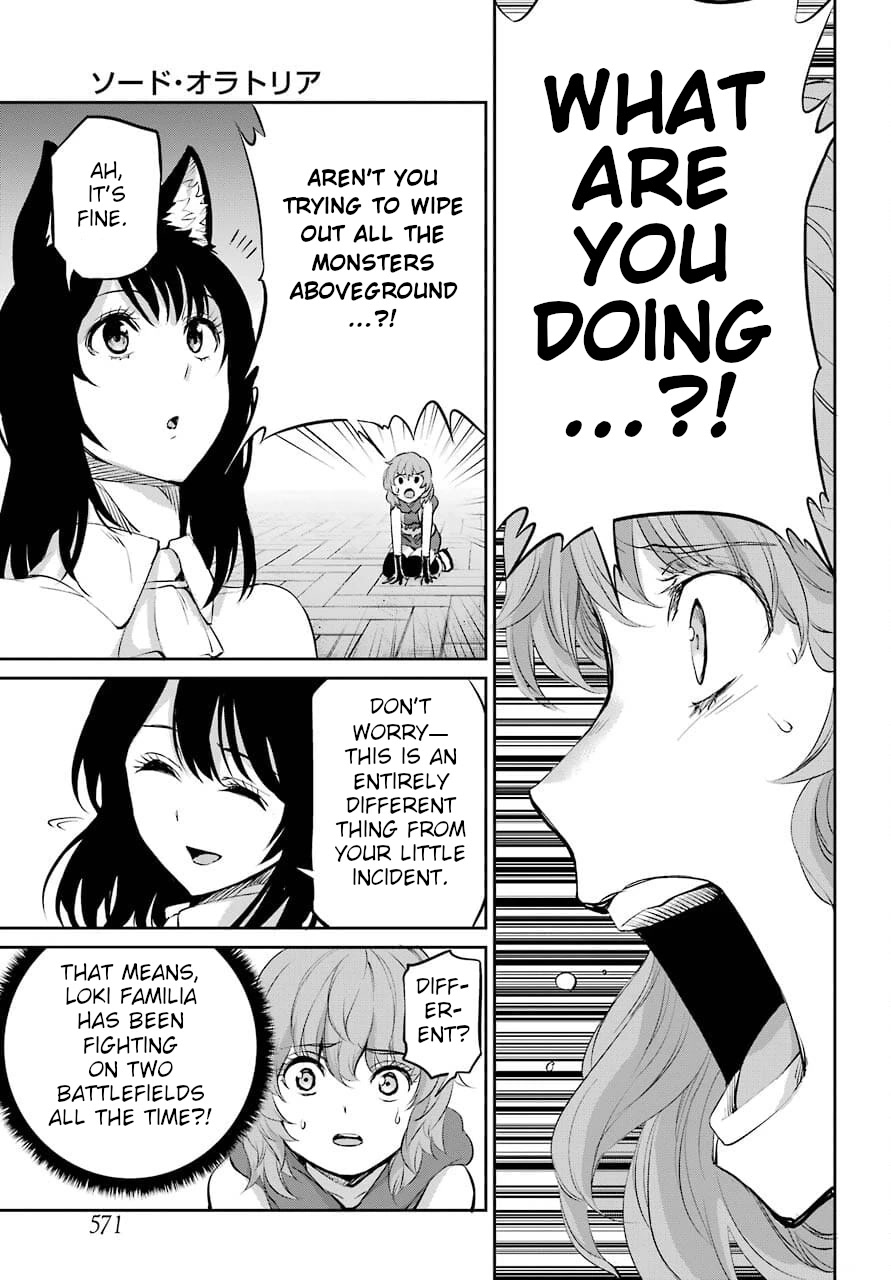 Dungeon ni Deai o Motomeru no wa Machigatte iru darou ka Gaiden – Sword Oratoria Chapter 88 - Page 12