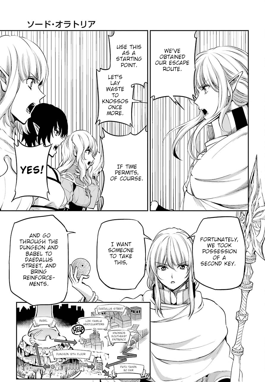 Dungeon ni Deai o Motomeru no wa Machigatte iru darou ka Gaiden – Sword Oratoria Chapter 89 - Page 30